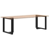 vidaXL Noge blagovaonski stol T-oblika 2kom crne 80x35x(72-73)cm čelik | shoptok.hr