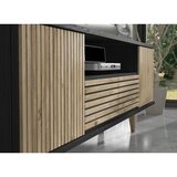 Hanah home FRN-9000 woodenblackatlantic pine tv stand | ePonuda.com
