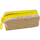  School Pencil Case Organizer Mermaid Scales Pattern Large Colorful Zipper | shoptok.hr