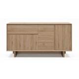 Marckeric Komoda u dekoru hrasta u prirodnoj boji 146x76x45 cm Carpi – | shoptok.hr