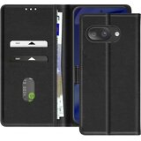 AVIZAR Denarnica ovitek za Google Pixel 9a serije Chesterfield z zrnatim vzorcem in funkcijo stojala, Črna, (5000189562) | Shoptok.si