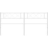  Metalno zamjensko uzglavlje bijelo 200 cm | shoptok.hr