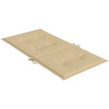  Jastuci za stolice 2 kom prošarano bež 100x50x4 cm od tkanine | shoptok.hr