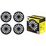 FINISH LINE okrasni pokrov Meridian, črna, 15 inch, set 4 kos - 38,10 cm, 87087099 | Shoptok.si