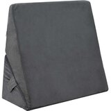  Jastučić u obliku klinasti jastučić Siva 55 x 55 x 26 cm | shoptok.hr
