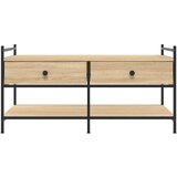 Stolić za kavu boja hrasta 99x50x50 cm konstruirano drvo | shoptok.hr