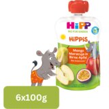 Hipp Voćni pire za decu Kruška i jabuka sa mangom i marakujom, 100g, 6 komada