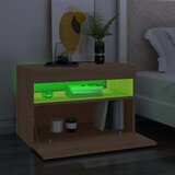 TV ormarić s LED svjetlima boja hrasta sonome 60x35x40 cm | shoptok.hr
