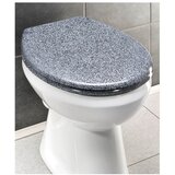 Wenko WC deska v videzu granita z enostavnim zapiranjem Premium Ottana, 45,2 x 37,6 cm Cene