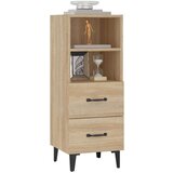  Komoda boja hrasta sonome 34 5x34x90 cm od konstruiranog drva | shoptok.hr