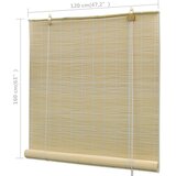  Prirodne rolete od bambusa 120 x 160 cm | shoptok.hr