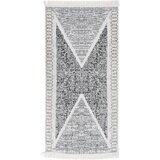 vidaXL preproga črna in siva 100x200 cm bombaž | Shoptok.si
