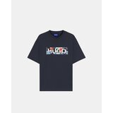 Boss Majice s kratkimi rokavi 50543485 NUGIX Modra Cene