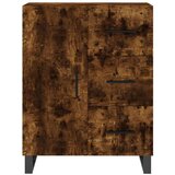 vidaXL Komoda boja dimljenog hrasta 69 5x34x90 cm konstruirano drvo | shoptok.hr