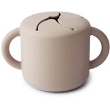 Mushie silikonski lonček za prigrizke shifting sand | Shoptok.si