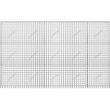  Gabion s 5 mm žicom i mrežom 5x5 cm 250x10x150 cm | shoptok.hr