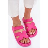 Boto Women's Rubber Slides With Strap Fuchsia Tavirae | shoptok.hr