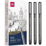 Deli Flomaster Fineliner za crtanje - Pigmentno mastilo 0.5mm S591-A 050 | Eponuda.com
