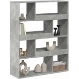 Sobna pregrada boja betona 100x33x125,5 cm konstruirano drvo | shoptok.hr