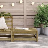  Vrtni tabure 70 x 70 x 30 cm od impregnirane borovine | shoptok.hr