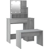  Komplet toaletnih mizic z LED lučkami siva sonoma konstr. les, (20712954) | Shoptok.si