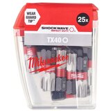 Milwaukee T40 x 25 mm/25 oseb. Udarni vpliv, (21110873) Cene