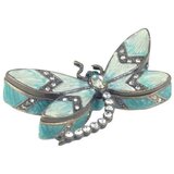 Signes Grimalt Kipci in figurice Dragonfly Box Z Emajlom Večbarvna | Shoptok.si