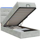  od pjene s madracem i LED-om Svjetlosiva 80 x 200 cm | shoptok.hr