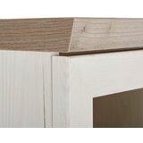 Hom`in regal 80/209/43 cm siva, bela | Shoptok.si