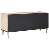 TV ormar s pohranom Bijelo 105 x 33,5 x 46 cm Čvrsto drvo manga | shoptok.hr