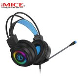  GAMING SLUSALICE HD-480 3,5MM+USB+RAINBOW BLACKLIGHT IMICE | Eponuda.ba