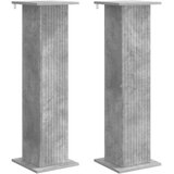  Stalak za biljke 2 pcs Betonska siva 30 5 x 30 x 100 5 cm | shoptok.hr
