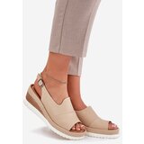ARTIKER Ladies leather wedge sandals | Shoptok.si