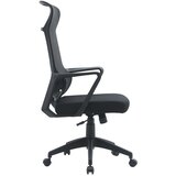 YES EVERYDAY Črn oblazinjen pisarniški stol Hoboken – | Shoptok.si