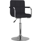 vidaXL Jedilni stol črno blago, (20939982) | Shoptok.si