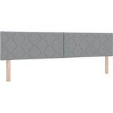  Krevet s opruga kutije Svijetlo siva 200 x 200 cm tkanina | shoptok.hr