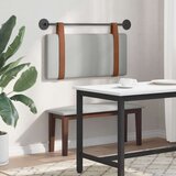  Držeće uzglavlje Zidne Oblačnosiva 100 x 55 x 5 cm Antikni PU - Siva boja oblaka 90 cm bez LED | shoptok.hr