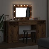  Toaletni stol 3 kom. Smeđa 78,5 x 41 x 135 cm Konstruirano drvo | shoptok.hr