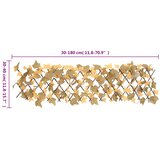  Rešetka od umjetnog lišća javora 5 kom narančasta 180 x 30 cm | shoptok.hr