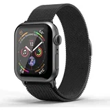 pašček za uro apple watch 38/40/41 mm series 1-8 se črn, (22064285)