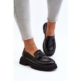 VINCEZA Black Flanila Women's Loafers with Strap | shoptok.hr
