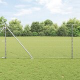 vidaXL šesterokotna ograja 1.4x50 m pocinkano jeklo | Shoptok.si