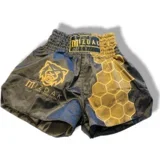 mma performance Šorc Muay Thai, Crno-zlatni