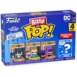 Bitty Pop! DC - Batman, Batgirl, The Riddler in Minister Mini Mini SIME - 0,9 palca (2,2 cm) - DC Comics Collectable - Priložena polica za prikaz - Ideja za darilo - Torta Topper, (21063207)