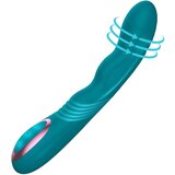SuperLove 360 Rotating G-Spot Vibrator Teal Cene