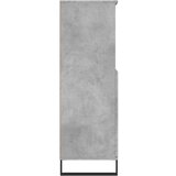  Visoka komoda siva betona 60x36x110 cm od konstruiranog drva | shoptok.hr