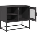 TV ormarić crni 68x39x60,5 cm čelični | shoptok.hr
