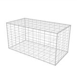  Gabionska košara od pocinčanog čelika 100 x 50 x 50 cm | shoptok.hr