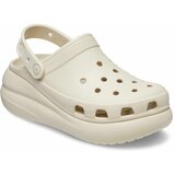 Crocs Natikači Classic Crush Clog 207521 Bež | Shoptok.si