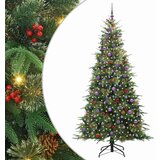  Umetno Zložljivo Božično Drevo Zelena 240 cm PE in PVC, (5000065895) | Shoptok.si